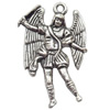 Pendant  Lead-Free Zinc Alloy Jewelry Findings Angel 25x16mm hole=1mm，Sold per pkg of 300