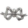 Pendant  Lead-Free Zinc Alloy Jewelry Findings Knot 31x15mm hole=1mm，Sold per pkg of 400