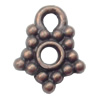 Pendant  Lead-Free Zinc Alloy Jewelry Findings 8x10mm hole=1mm，Sold per pkg of 2000