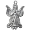 Pendant Lead-Free Zinc Alloy Jewelry Findings Angel 23x35mm hole=1.5mm，Sold per pkg of 200