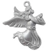 Pendant  Lead-Free Zinc Alloy Jewelry Findings Angel 29x34mm hole=1.5mm，Sold per pkg of 200