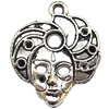 Pendant  Lead-Free Zinc Alloy Jewelry Findings, Head 21.5x26mm hole=1.5mm, Sold per pkg of 200