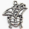 Pendant  Lead-Free Zinc Alloy Jewelry Findings, Head 24x28mm hole=1.5mm, Sold per pkg of 200