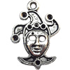 Pendant  Lead-Free Zinc Alloy Jewelry Findings, Head 19x28mm hole=2mm, Sold per pkg of 200