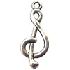 Pendant  Lead-Free Zinc Alloy Jewelry Findings, 11x27mm hole=1mm, Sold per pkg of 500