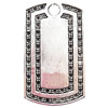 Pendant  Lead-Free Zinc Alloy Jewelry Findings, Rectangular 33x56mm hole=6mm, Sold per pkg of 70
