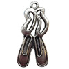 Pendant  Lead-Free Zinc Alloy Jewelry Findings, Girl 13.5x29mm hole=1.2mm, Sold per pkg of 700