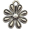 Pendant  Lead-Free Zinc Alloy Jewelry Findings, Flower 16x17mm hole=1.5mm, Sold per pkg of 500