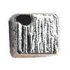 Pendant  Lead-Free Zinc Alloy Jewelry Findings, 5x5mm hole=1mm, Sold per pkg of 1000
