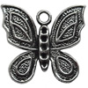 Pendant  Lead-Free Zinc Alloy Jewelry Findings, Animal 23x22mm hole=2mm, Sold per pkg of 200