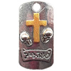 Pendant  Lead-Free Zinc Alloy Jewelry Findings, 20x38mm hole=4mm, Sold per pkg of 100