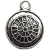 Pendant  Lead-Free Zinc Alloy Jewelry Findings, 14x17mm hole=1.5mm, Sold per pkg of 1000