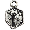 Pendant Lead-Free Zinc Alloy Jewelry Findings, 9.5x15mm hole=1mm, Sold per pkg of 1500