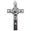 Pendant  Lead-Free Zinc Alloy Jewelry Findings, Cross 76x43mm hole=2mm, Sold per pkg of 200