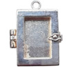 Pendant  Lead-Free Zinc Alloy Jewelry Findings, 29x23mm, Sold per pkg of 100