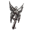 Pendant  Lead-Free Zinc Alloy Jewelry Findings, Angel 40x25mm hole=1.2mm, Sold per pkg of 100