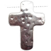 Pendant  Lead-Free Zinc Alloy Jewelry Findings, Cross 52x49mm hole=4.5mm, Sold per pkg of 30