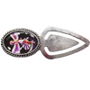 Bookmark Nickel-free & Lead-Free Zinc Alloy Jewelry Findings, 80x26mm, Sold per pkg of 70