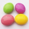 Solid Acrylic Beads, Oval Mix color 29x24mm hole=2.5mm Sold by Bag