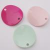 Solid Acrylic Beads,  Mix color 41x43mm hole=4mm Sold by Bag