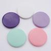 Solid Acrylic Beads, Coin Mix color 31mm hole=2mm Sold by Bag