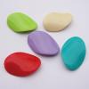 Solid Acrylic Beads, Twist Oval Mix color 37x25mm hole=2mm Sold by Bag