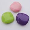 Solid Acrylic Beads, Nugget Mix color 29x30mm hole=2mm Sold by Bag