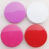 Solid Acrylic Beads, Coin Mix color 58mm hole=2.5mm Sold by Bag