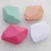 Solid Acrylic Beads, Mix color 38x30mm hole=2mm Sold by Bag