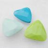 Solid Acrylic Beads, Faceted Diamind Mix color 34.5x32mm hole=2mm Sold by Bay