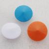 Solid Acrylic Beads, Faceted Round Mix color 25mm hole=2mm Sold by Bag