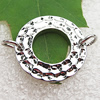 Lead-free Zinc Alloy Jewelry finding, Pendant 21mm, Sold by PC