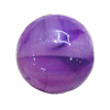 Dichroic Acrylic Beads, Round 16x16mm, Sold by Bag