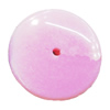 Dichroic Acrylic Beads, Coin 25mm Hole=1.5mm, Sold by Bag
