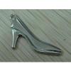 Pendant Lead-Free Zinc Alloy Jewelry Findings High heels Platina plated 31x20mm Sold by Bag
