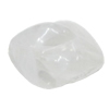 Dichroic Acrylic Beads, Nugget 17x13mm Hole=1mm, Sold by Bag