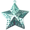 Iron Jewelry finding Pendant Lead-free, Star 60x64mm, Sold by Bag