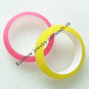 Matte Acrylic Bracelets,7.5 inch Sold by Group