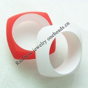 Matte Acrylic Bracelets,7.5 inch Sold by Group