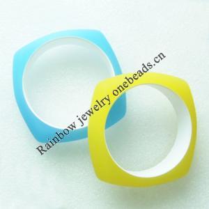 Matte Acrylic Bracelets,7.5 inch Sold by Group