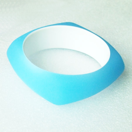 Matte Acrylic Bracelets,7.5 inch Sold by Group