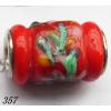 Lampwork Glass Plating Nickel-Color Core Beads Faceted Tube 17x10mm Hole=4.5mm Sold by Bag