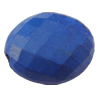 Imitate Wood Acrylic Beads, Faceted Flat Oval 10x13mm Hole:1.5mm, Sold by Bag