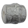 Imitate Gemstone Acrylic Beads, Column 15x15mm Hole:4mm, Sold by Bag