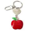 Zinc Alloy with enamel pewter keyring, 85mm approx 22mm ring, Sold by Bag