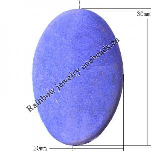 Imitate Wood Acrylic Beads, Twist Flat Oval 20x30mm Hole:2mm, Sold by Bag
