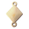 Imitate Wood Acrylic Beads, Diamond 22x37mm Hole:3mm, Sold by Bag