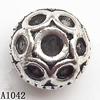 Zinc Alloy Jewelry Findings Lead-free 10mm hole=2mm Sold per pkg of 500