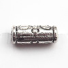 Tube Zinc Alloy Jewelry Findings Lead-free 7x3mm hole=1mm Sold per pkg of 4000