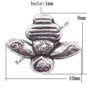 Animal Zinc Alloy Jewelry Findings Lead-free 10x8mm hole=1mm Sold per pkg of 1500